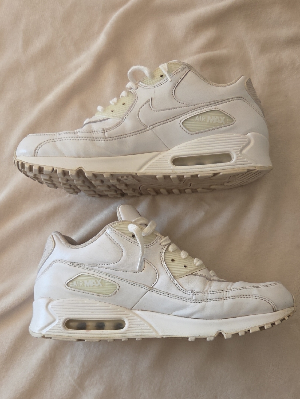 GUC Men's Nike Air Max, White, Size 10.5 - Picture 4 of 8